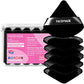 FACEMADE 6 Pieces Face Powder Puff with a Travel Case, Soft Velour Makeup Puff
